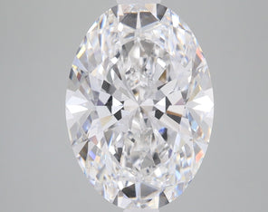 4 Carat Certified Oval Loose Stone Lab Grown Diamond