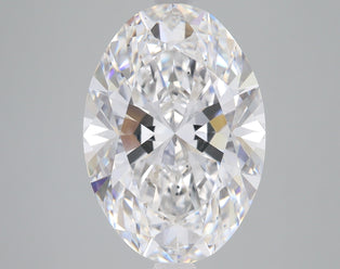 4 Carat Certified Oval Loose Stone Lab Grown Diamond