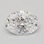 0.9 Carat Certified Oval Loose Stone Lab Grown Diamond