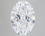 3.8 Carat Certified Oval Loose Stone Lab Grown Diamond