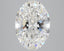 3.7 Carat Certified Oval Loose Stone Lab Grown Diamond