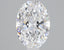 1.5 Carat Certified Oval Loose Stone Lab Grown Diamond