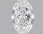 0.9 Carat Certified Oval Loose Stone Lab Grown Diamond