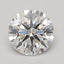 1.3 Carat Certified Round Loose Stone Lab Grown Diamond