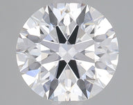 1.3 Carat Certified Round Loose Stone Lab Grown Diamond