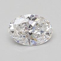 0.8 Carat Certified Oval Loose Stone Lab Grown Diamond