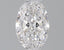 0.8 Carat Certified Oval Loose Stone Lab Grown Diamond