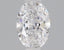 0.6 Carat Certified Oval Loose Stone Lab Grown Diamond