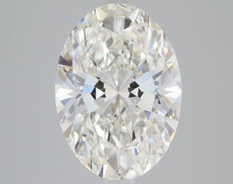 3.7 Carat Certified Oval Loose Stone Lab Grown Diamond