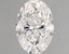 0.6 Carat Certified Oval Loose Stone Lab Grown Diamond