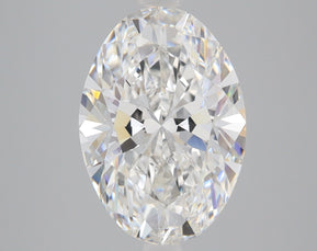 3.2 Carat Certified Oval Loose Stone Lab Grown Diamond