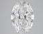 2.8 Carat Certified Oval Loose Stone Lab Grown Diamond