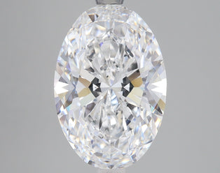 4 Carat Certified Oval Loose Stone Lab Grown Diamond