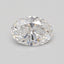 0.5 Carat Certified Oval Loose Stone Lab Grown Diamond