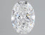 1.5 Carat Certified Oval Loose Stone Lab Grown Diamond