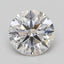 3.9 Carat Certified Round Loose Stone Lab Grown Diamond