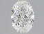 1 Carat Certified Oval Loose Stone Lab Grown Diamond