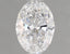 0.5 Carat Certified Oval Loose Stone Lab Grown Diamond