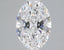 1.5 Carat Certified Oval Loose Stone Lab Grown Diamond