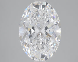 3 Carat Certified Oval Loose Stone Lab Grown Diamond