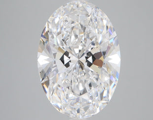 4.5 Carat Certified Oval Loose Stone Lab Grown Diamond