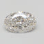 0.8 Carat Certified Oval Loose Stone Lab Grown Diamond