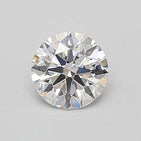 0.6 Carat Certified Round Loose Stone Lab Grown Diamond