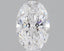 1 Carat Certified Oval Loose Stone Lab Grown Diamond