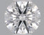 0.6 Carat Certified Round Loose Stone Lab Grown Diamond