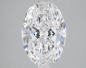 3.3 Carat Certified Oval Loose Stone Lab Grown Diamond