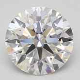 3.8 Carat Certified Round Loose Stone Lab Grown Diamond