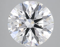 3.8 Carat Certified Round Loose Stone Lab Grown Diamond