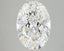 2.5 Carat Certified Oval Loose Stone Lab Grown Diamond