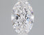 1.1 Carat Certified Oval Loose Stone Lab Grown Diamond