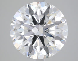 4.3 Carat Certified Round Loose Stone Lab Grown Diamond