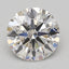 3.2 Carat Certified Round Loose Stone Lab Grown Diamond