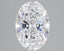 2.1 Carat Certified Oval Loose Stone Lab Grown Diamond