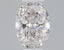 0.6 Carat Certified Oval Loose Stone Lab Grown Diamond