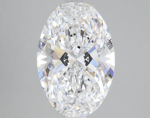 3.7 Carat Certified Oval Loose Stone Lab Grown Diamond