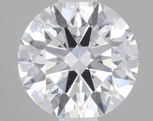 2.7 Carat Certified Round Loose Stone Lab Grown Diamond