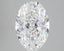 2.5 Carat Certified Oval Loose Stone Lab Grown Diamond