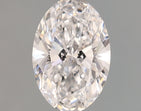 0.6 Carat Certified Oval Loose Stone Lab Grown Diamond