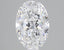 2 Carat Certified Oval Loose Stone Lab Grown Diamond