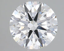 2.5 Carat Certified Round Loose Stone Lab Grown Diamond