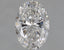 0.6 Carat Certified Oval Loose Stone Lab Grown Diamond