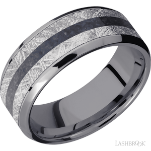 Tantalum with Polish , Polish Finish - 8MM - Larson Jewelers