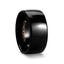 CORVUS Domed Black Tungsten Wedding Band - 10mm - Larson Jewelers