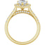 ANGEL 14K Yellow Gold Accented Pear Engagement Ring